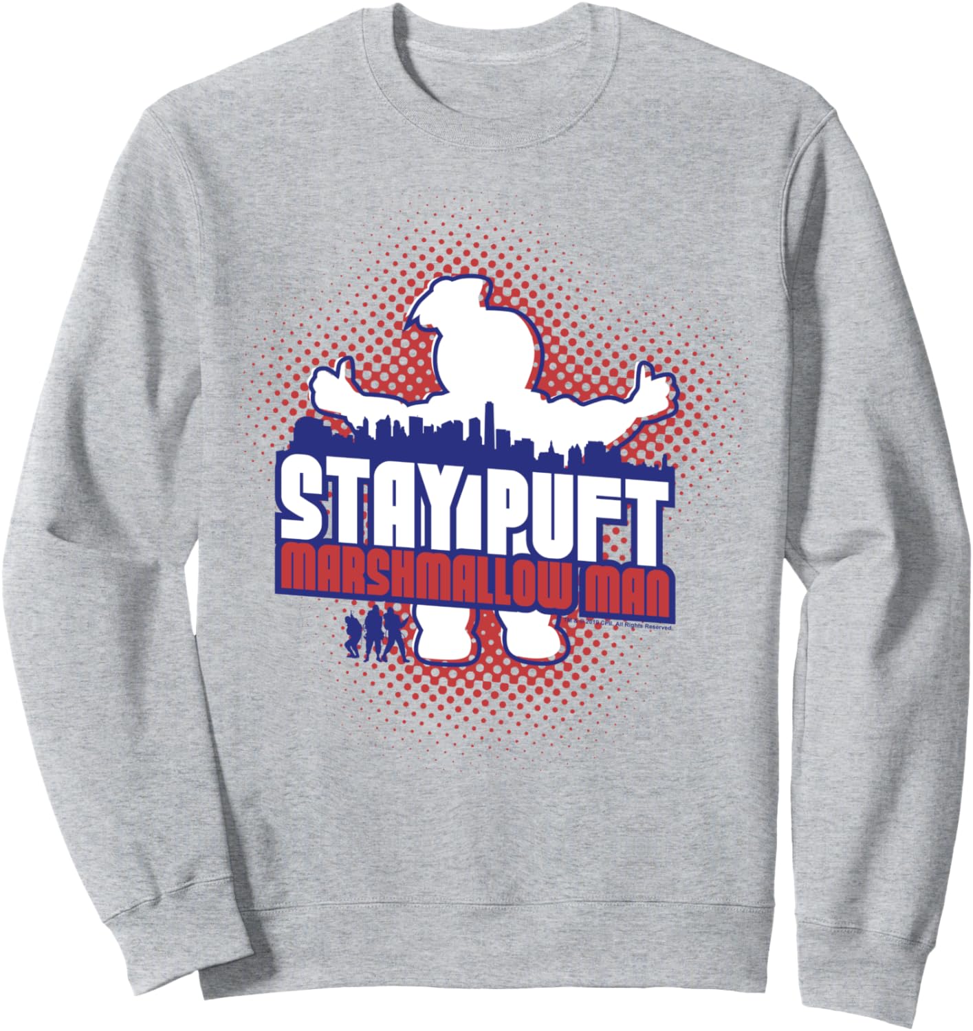 

Толстовка с силуэтом Зефирного Человека и Зефирного Человека из Охотников за привидениями, серая Ghostbusters, Серый, Толстовка с силуэтом Зефирного Человека и Зефирного Человека из Охотников за привидениями, серая Ghostbusters