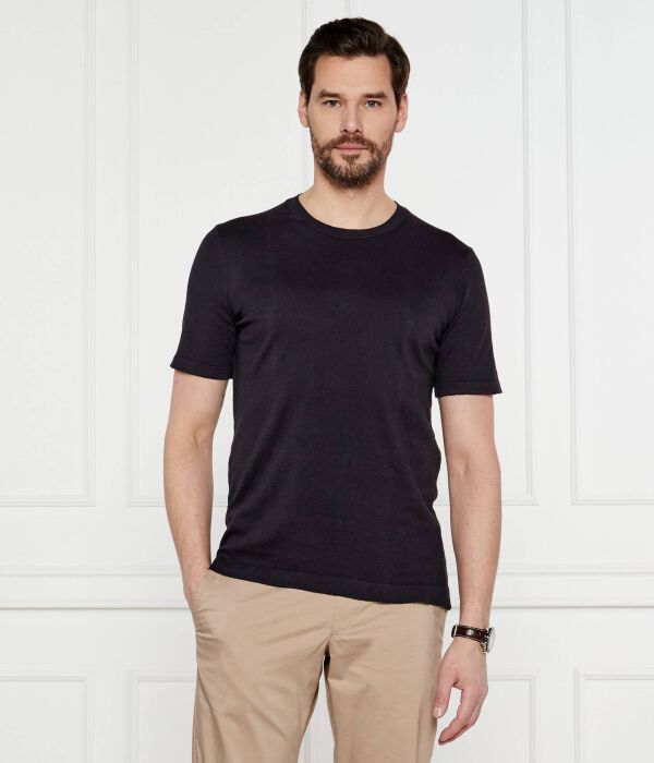 

Свитер Брайан Slim fit Oscar Jacobson, черный