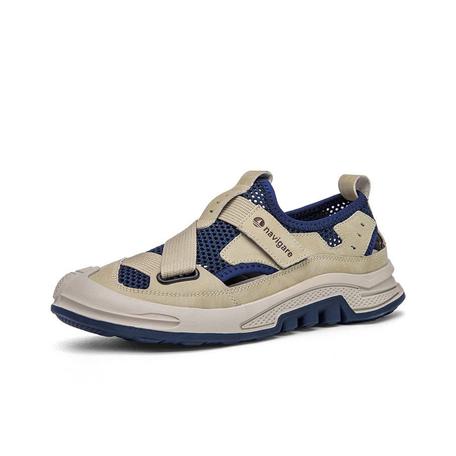 

NAVIGARE Антискользящие дышащие износостойкие треккинговые ботинки для мужчин Blue Khaki, цвет Blue Khaki