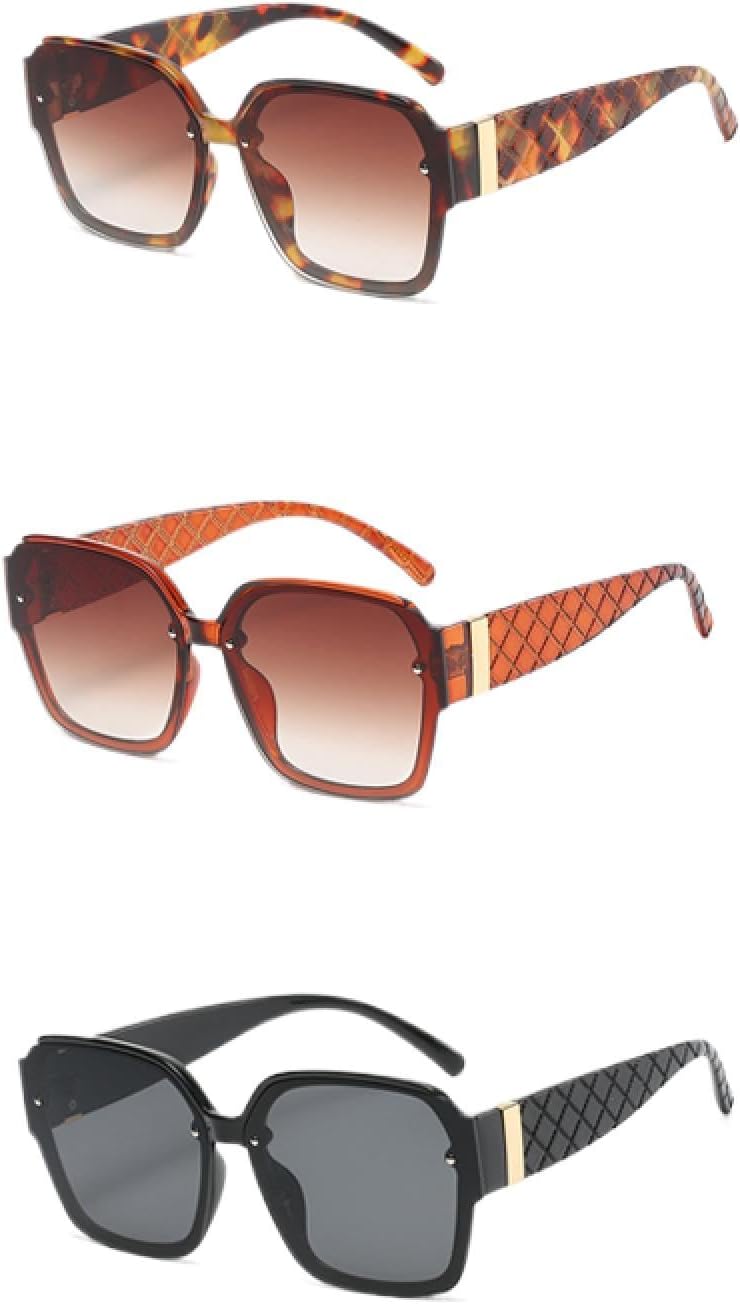 

Солнцезащитные очки с защитой от УФ-излучения UV400 | Сетчатые дужки, большая оправа, градиентный оттенок | Для женщин и мужчин, для занятий спортом на открытом воздухе и вождения DSVIGF, 3pcs Z08b