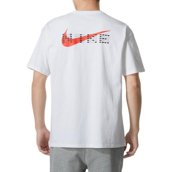 Футболка спортивная одежда полный счет карман футболка Nike, белый — фото 2