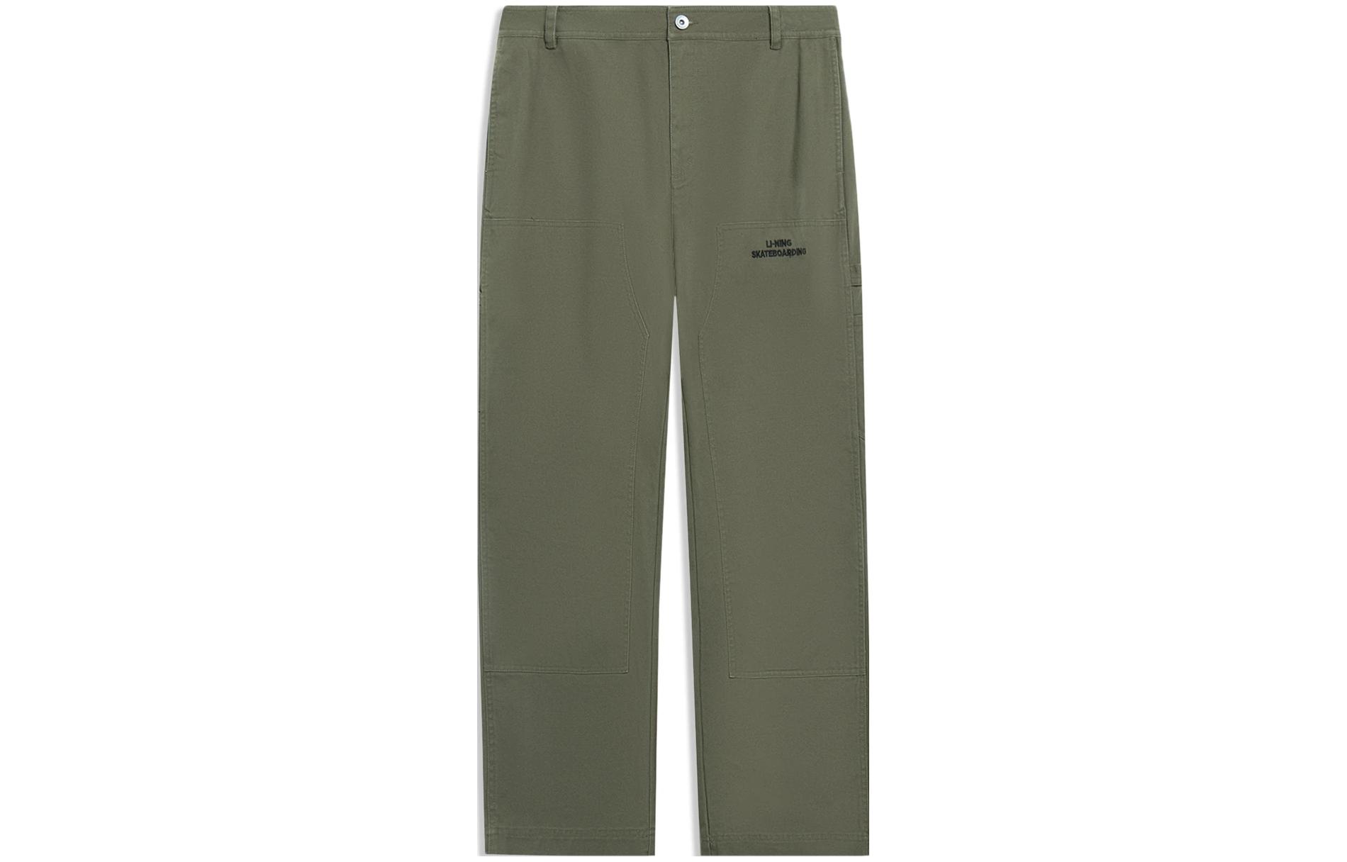 

LINING Повседневные штаны для скейтборда мужские army canvas green