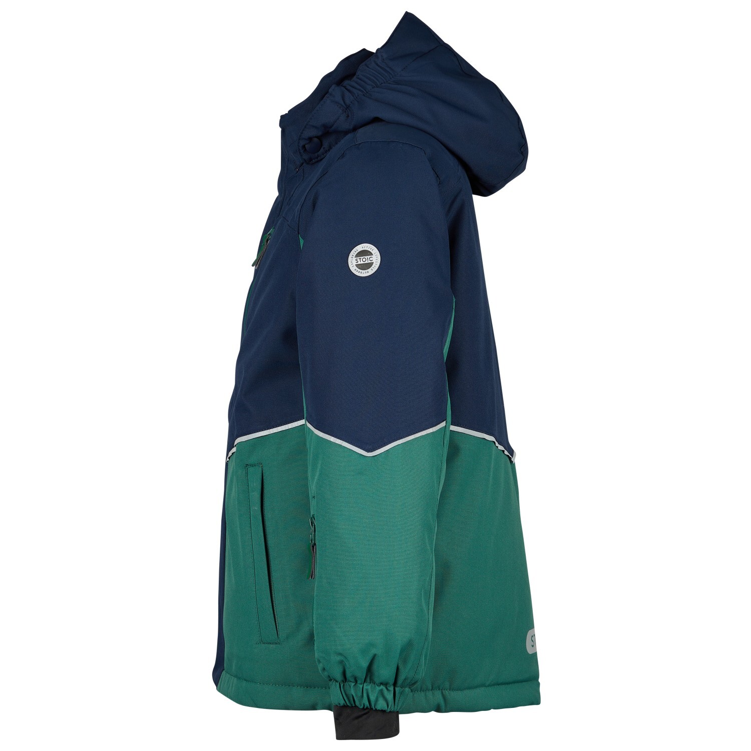 Зимняя куртка Stoic Kid's NorrhultSt Snow, цвет Light Berry/Navy — фото 2