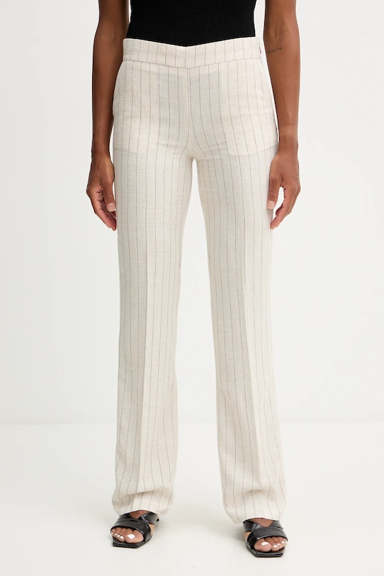 

Льняные брюки Morgan, бежевый