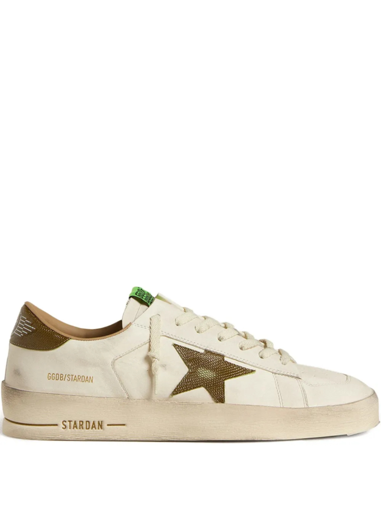 

Кожаные кроссовки Golden Goose Stardan со звездным принтом, нейтральный