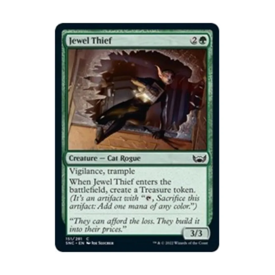

CCG Похититель драгоценностей (клавиша C), MTG - Streets of New Capenna