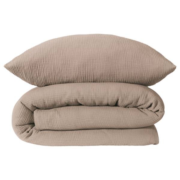 

Комплект постельного белья Schiesserset Molly, 135x1x200 см, серо-коричневый