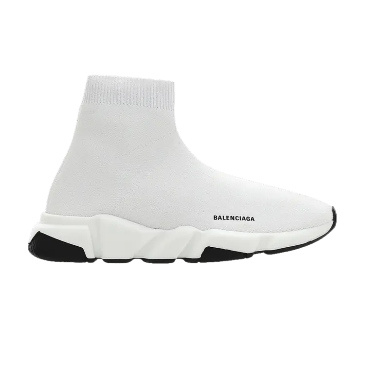 

Кроссовки Balenciaga Speed Sneaker Kids White Black, белый