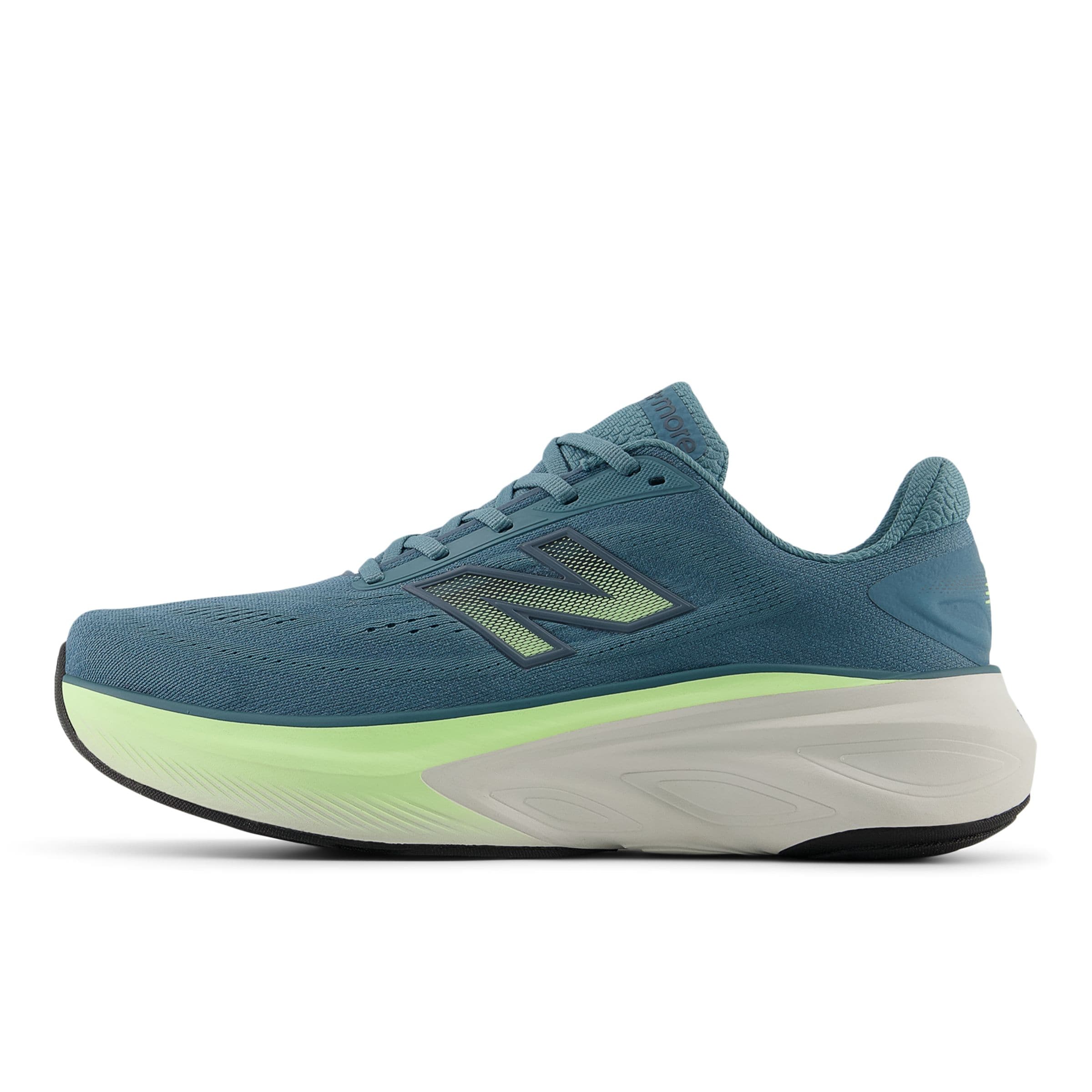 

New balance Кроссовки для бега 'Fresh Foam X More v6' в цвете Petrol, Grass Green