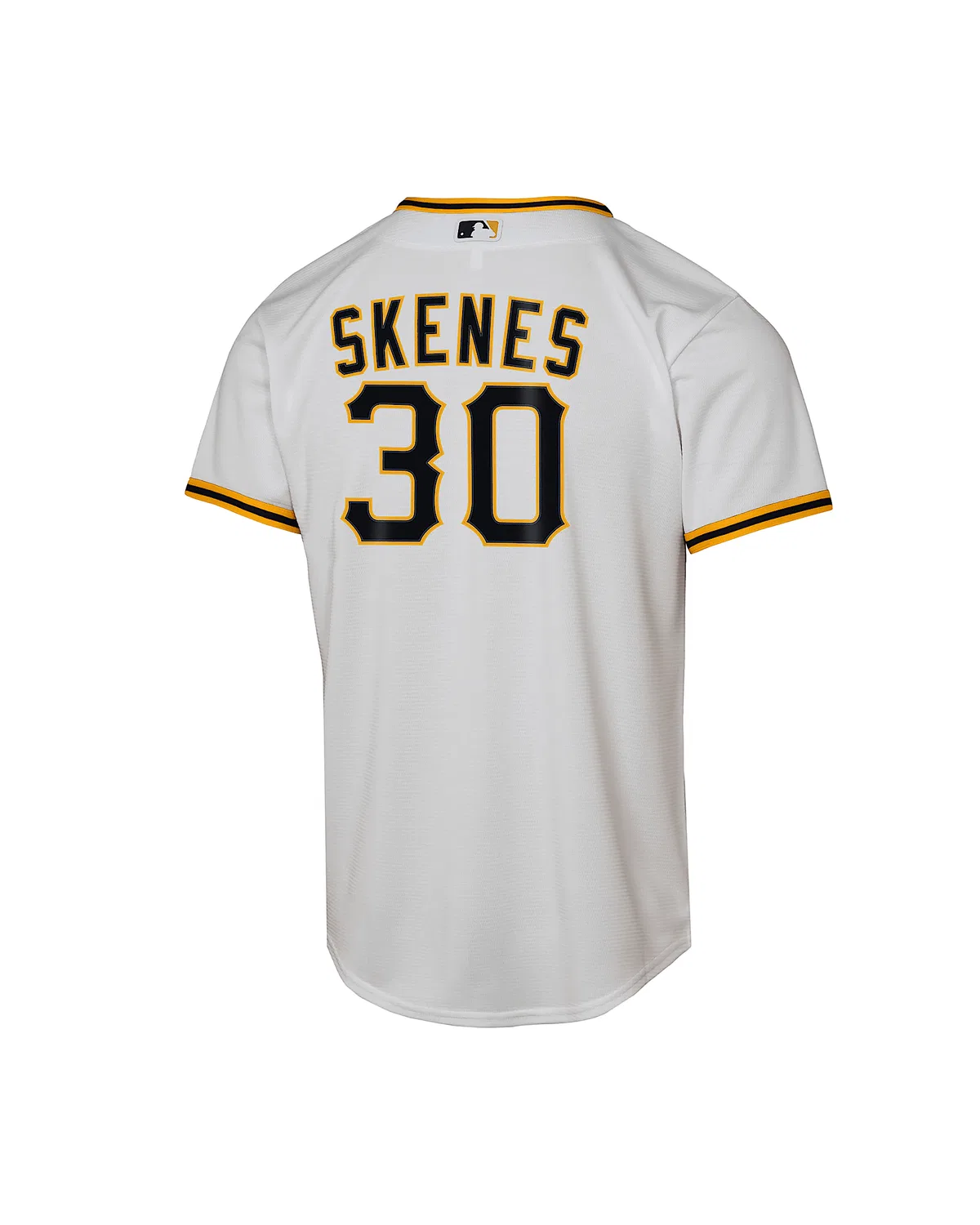 Детская большая футболка Nike MLB Replica Jersey Skenes Paul Pittsburgh Pirates, White — фото 2