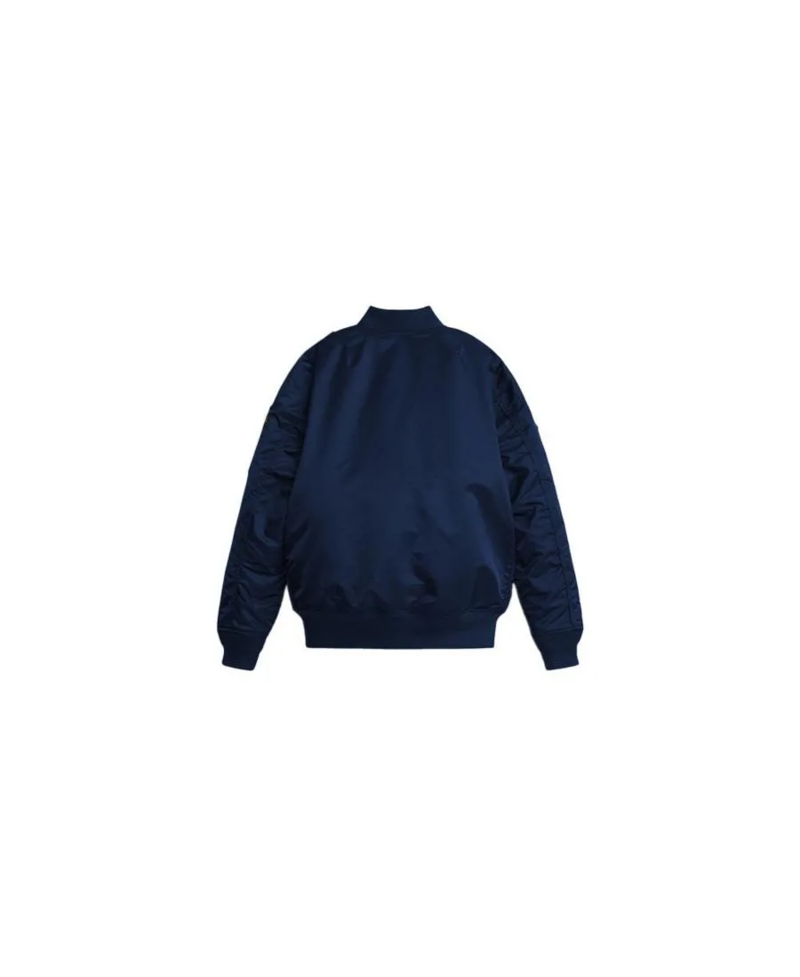 Молодежная эскадрилья Ма-1 Alpha Industries, replica синий — фото 3
