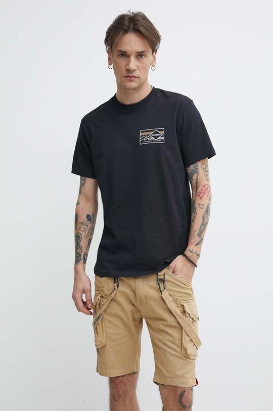 

Хлопковая футболка Adventure Division Billabong, черный