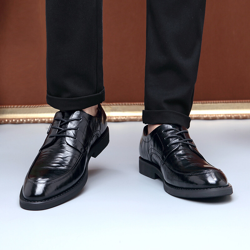 Туфли LUOMAIKE Dress Shoes Men Low-Top — фото 4