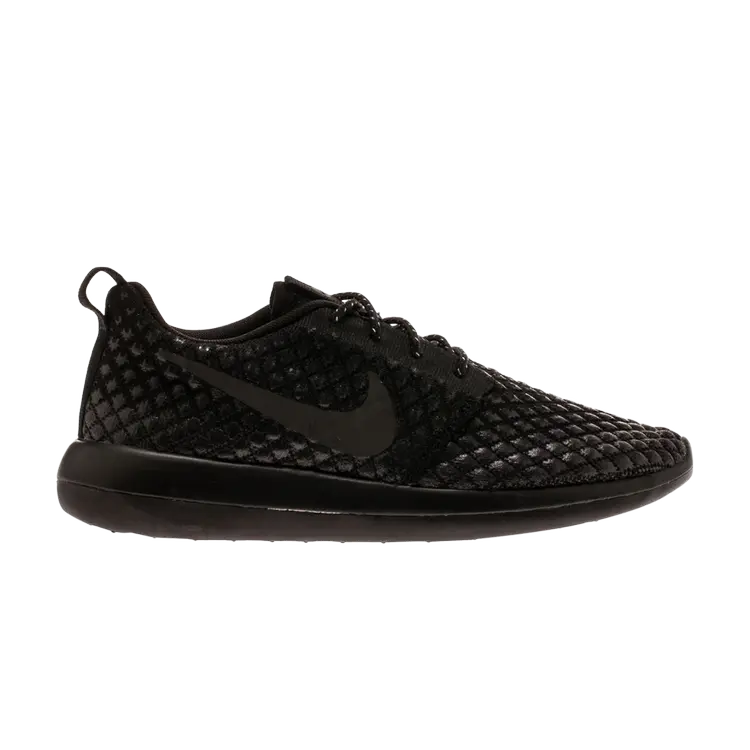 

Кроссовки Nike Roshe Two Flyknit 365 'Black', черный