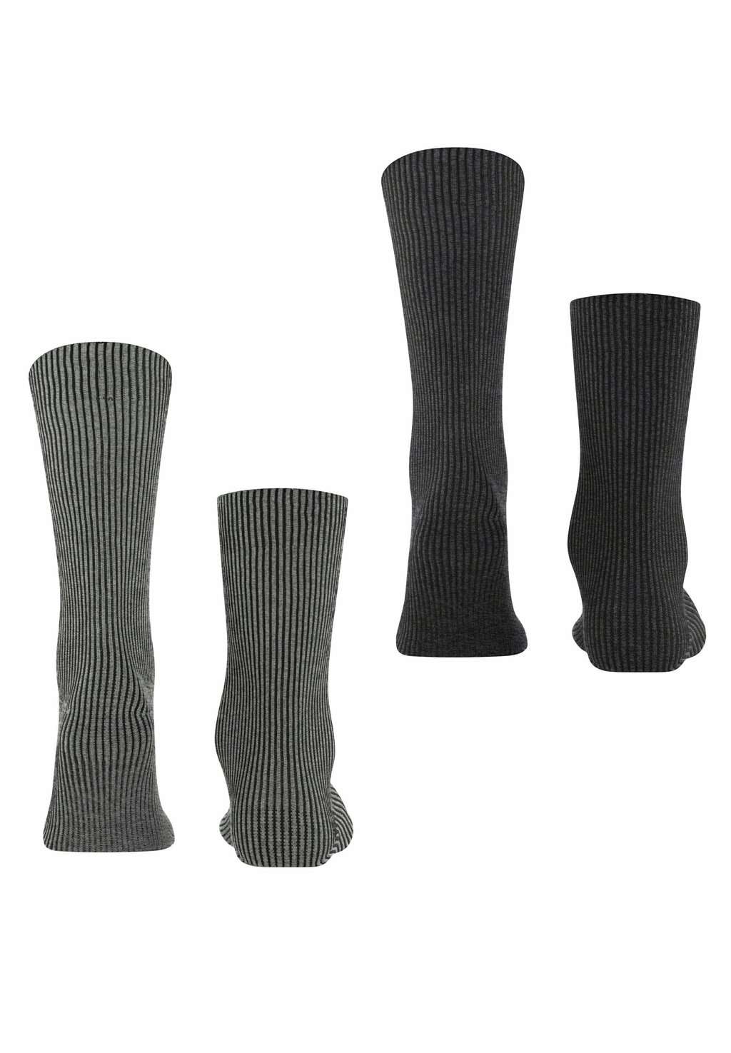 

Носки VERTICAL STRIPE 2-PACK WITH PATTERN Esprit, черный