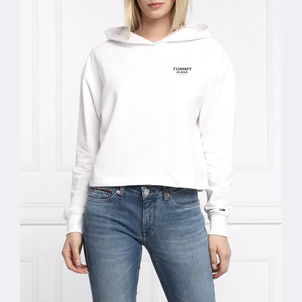 

Укороченная толстовка Tommy Hilfiger, белый