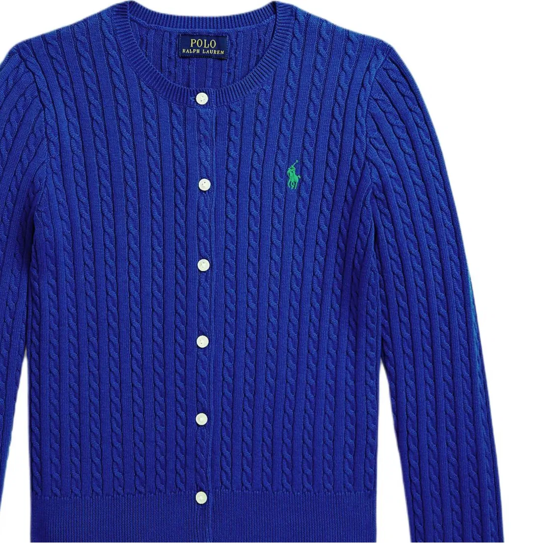 Свитер с принтом New Sapphires & Cruise Green Polo Ralph Lauren для подростков — фото 4