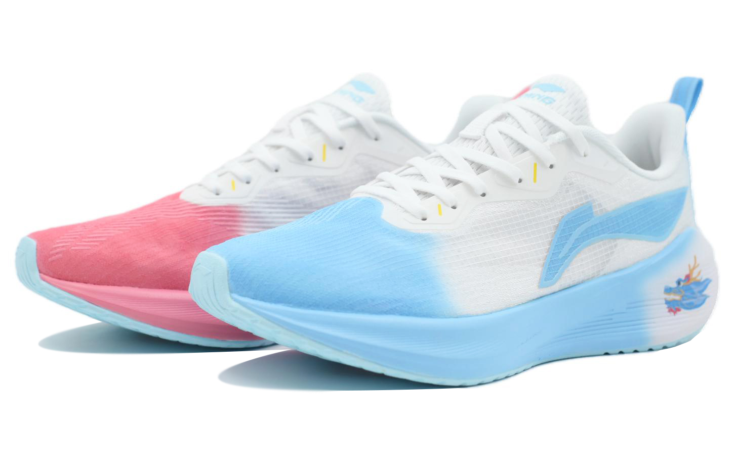

Кроссовки мужские LiNing WuShi Lite Low-Top, цвет: синий, розовый