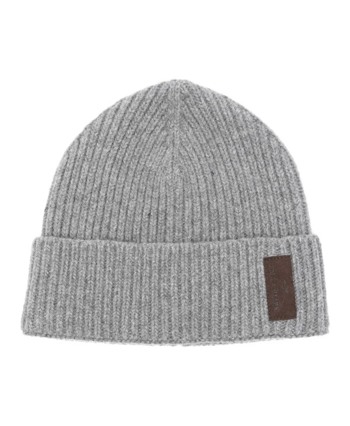 

Шапка из ребристой шерстяной смеси Paul & Shark, серый
