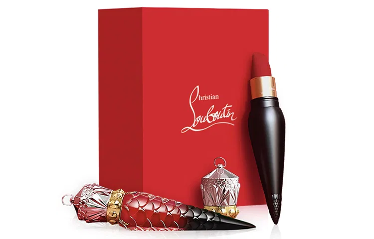 Набор губных помад Christian Louboutin 001M Classic Red + 013M Rose Cameo Brown