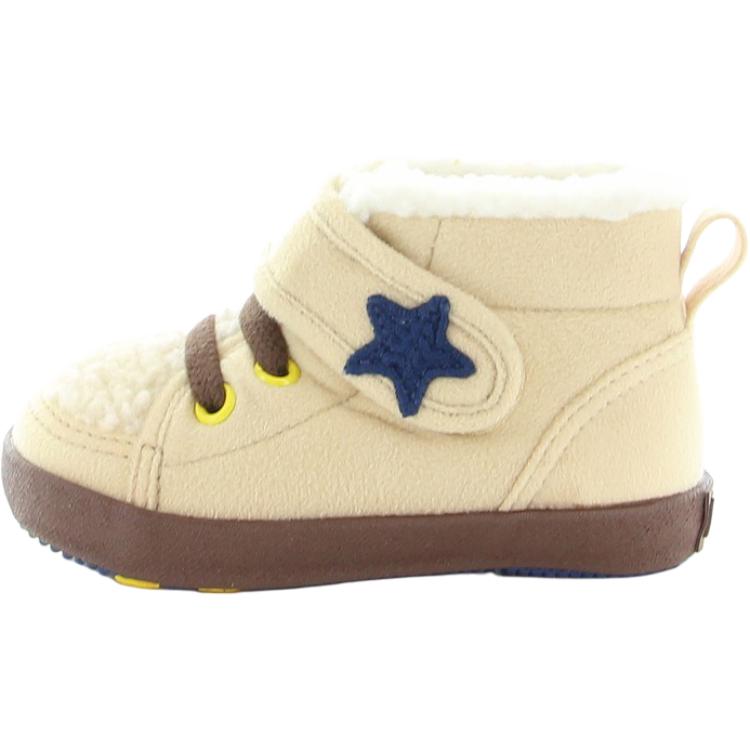 

Термообувь Suede Comfortable Slip Resistant Anti Kick Mid top для малышей MoonStar, светло-желтый/бежевый