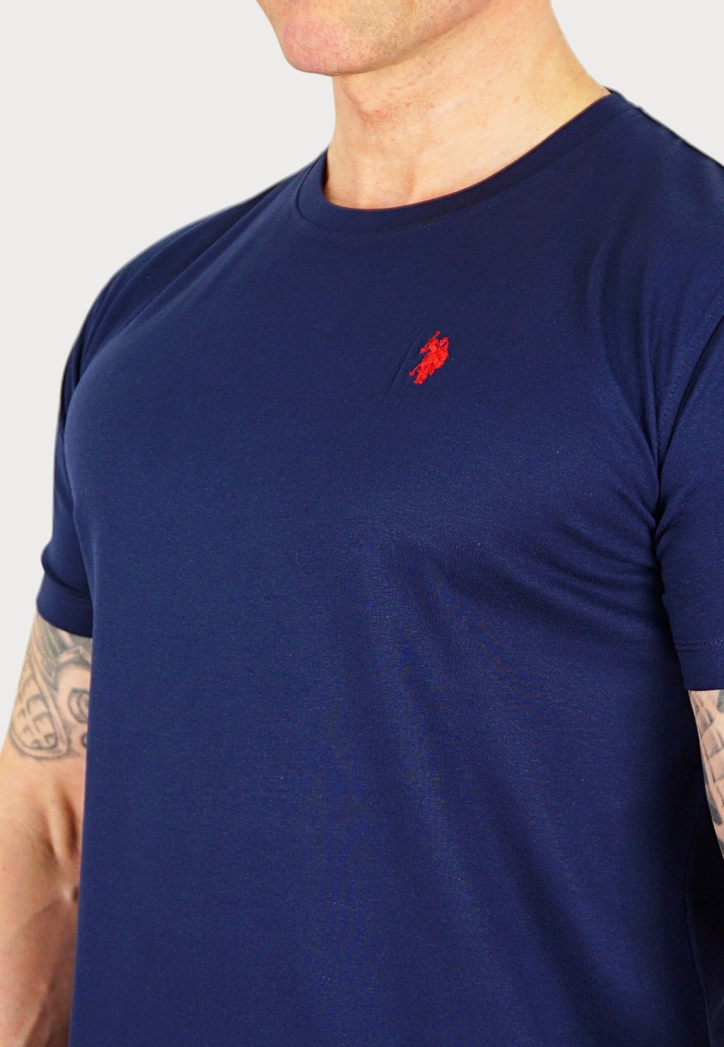 Базовая футболка 3 PACK KURZARM U.S. Polo Assn., темно-синий — фото 4