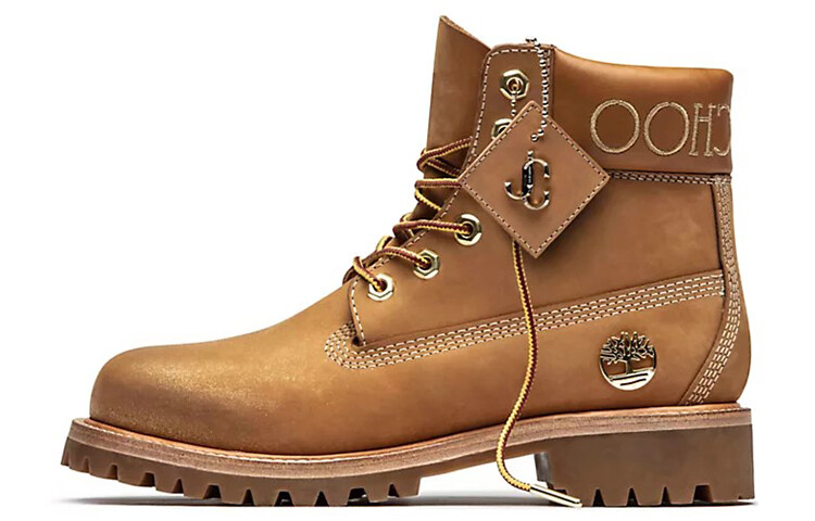 

Ботинки Timberland 6" Boot Jimmy Choo Premium Wheat Gold Glitter Women's