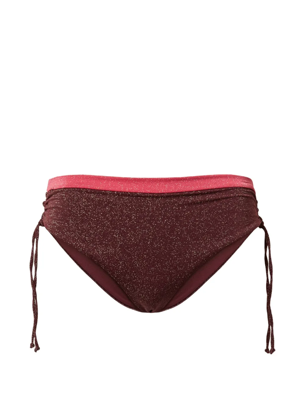 

Двухцветные бикини из люрекса Twinset, фиолетовый