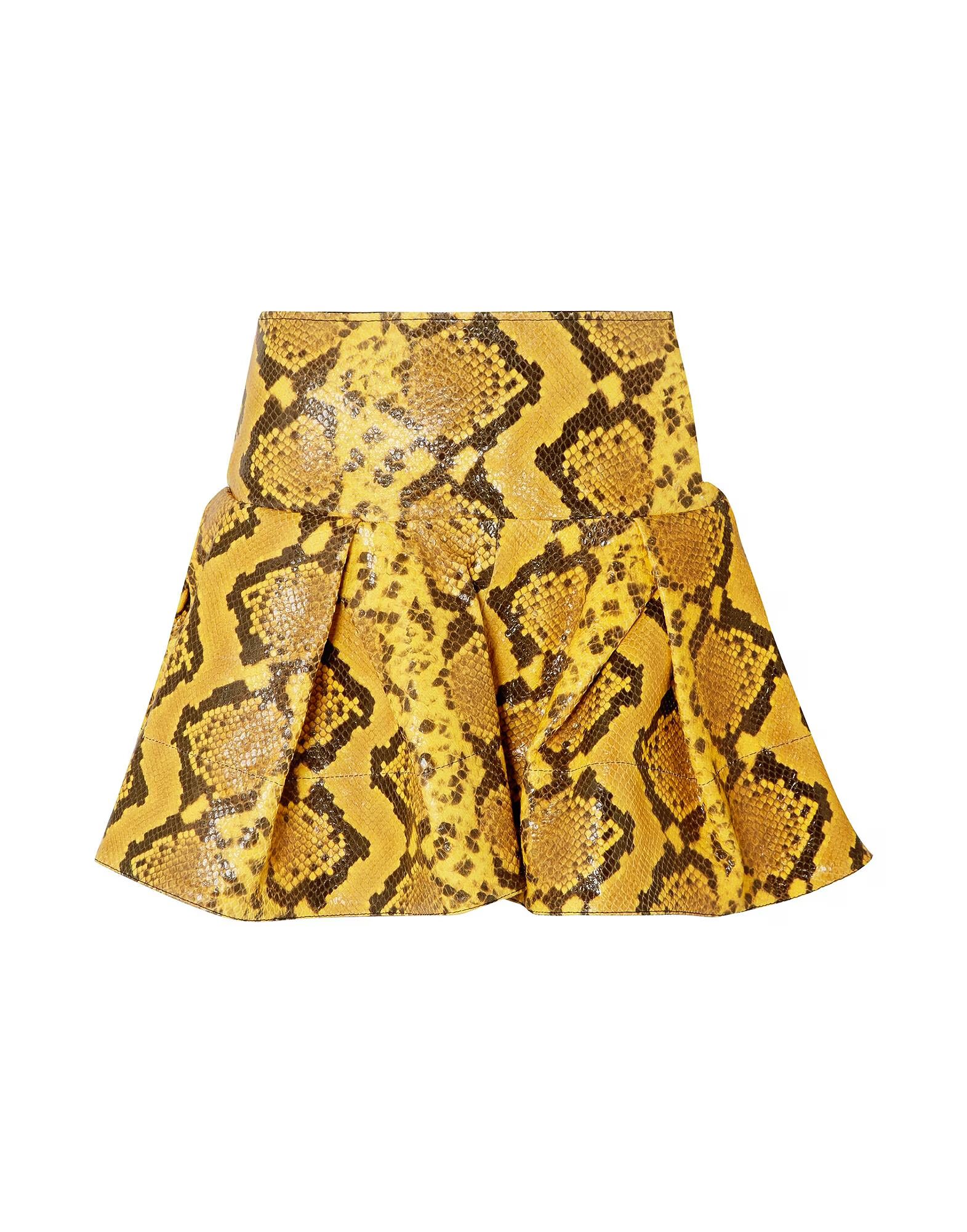 

Мини-юбка Marques' Almeida, желтый