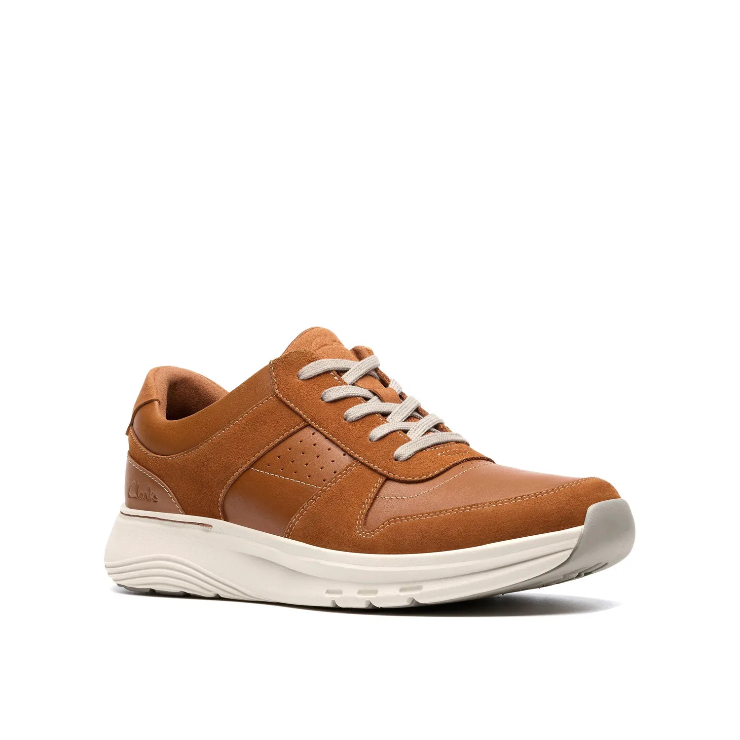 Кроссовки спортивные Clarks Motion Trek Go, коричневый — фото 2