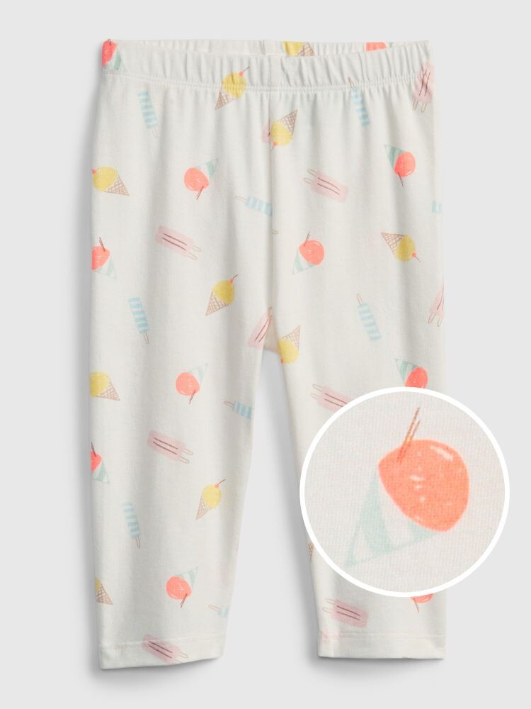 

Леггинсы из органического хлопка Gap, бежевый