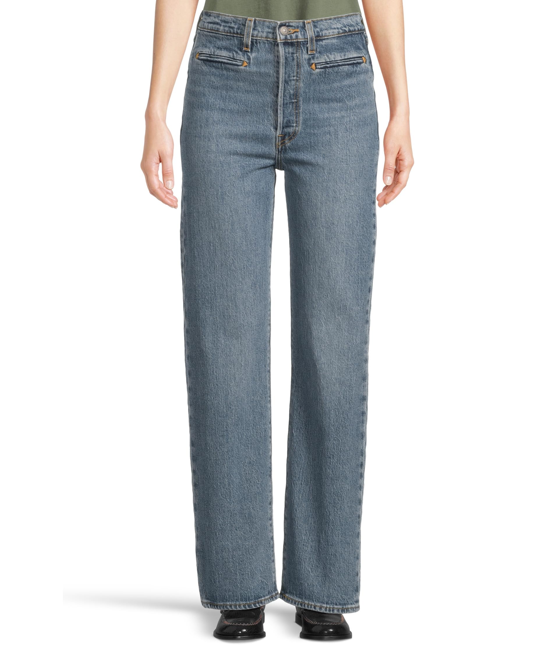 

Джинсы Levi's Premium Ribcage Full Length Western, цвет Bows and Arrows