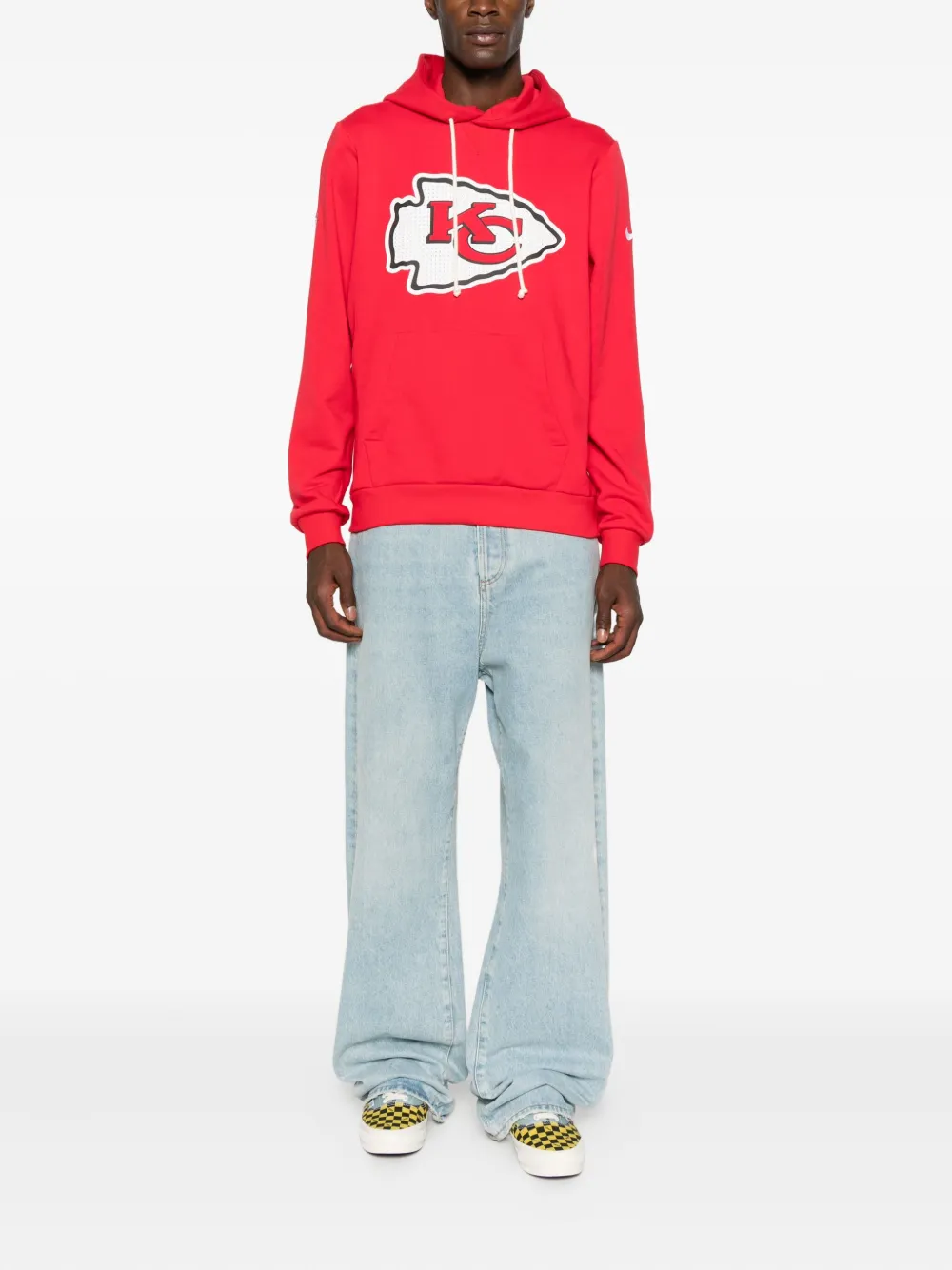 Худи с принтом логотипа Kansas City Chiefs (NFL) Nike, красный — фото 2