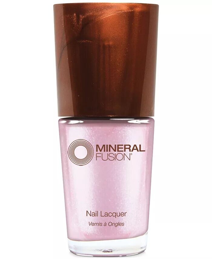 

Лак для ногтей Mineral Fusion, цвет Pink Crush (sheer pink/glitter finish)