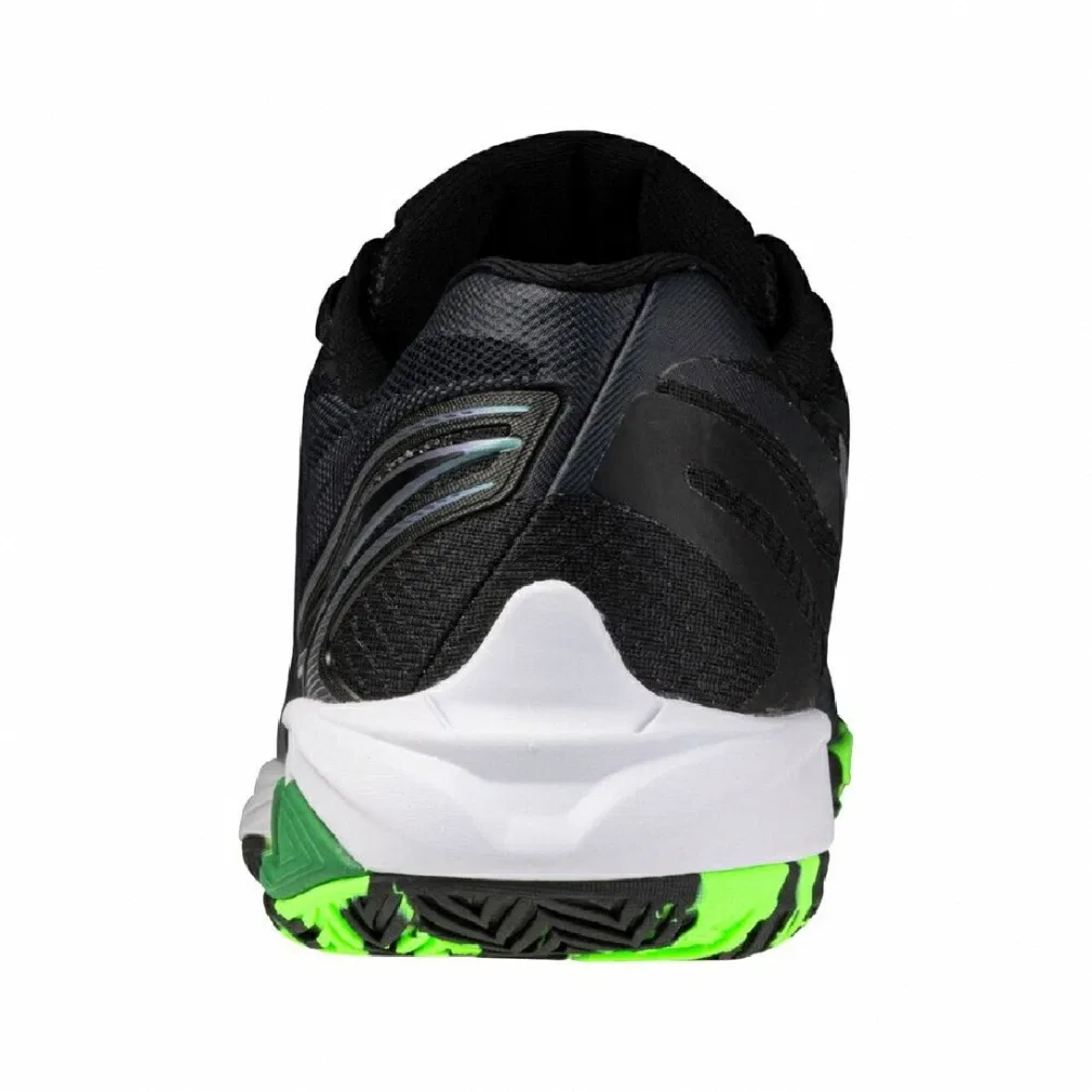 Бадминтонные кроссовки «Wave Claw 4 Wide» от Mizuno, Black X Green — фото 4