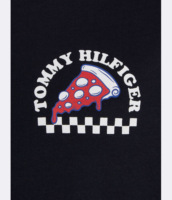 Футболка детская Tommy Hilfiger Regular Fit, синий — фото 4