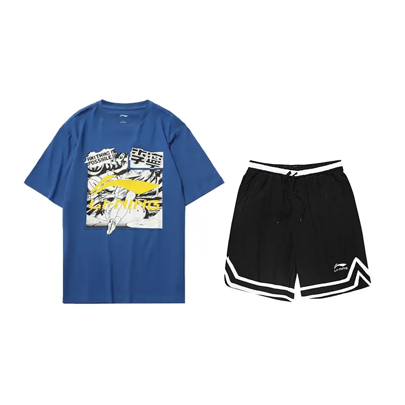 

LINING Повседневная спортивная одежда unisex синий черный