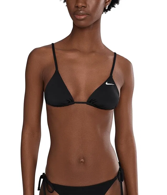 Купальник топ треугольник Effortless Essential Nike, Black