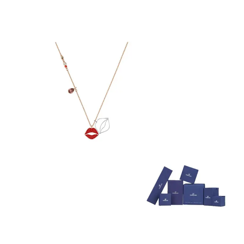 

Swarovski Ожерелье-цепочка на ключице для женщин Rose Gold
