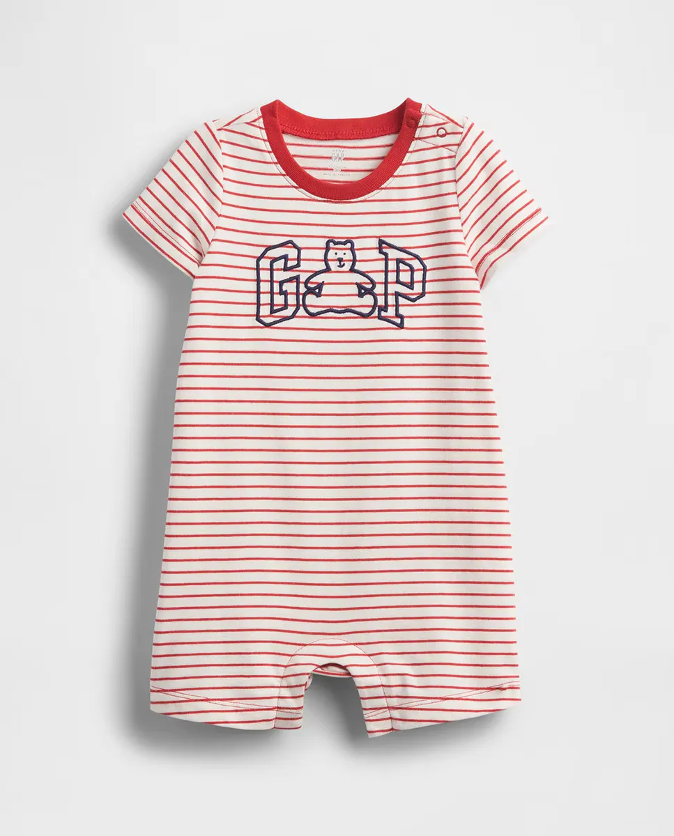 

Детский комбинезон с короткими рукавами Gap, красный