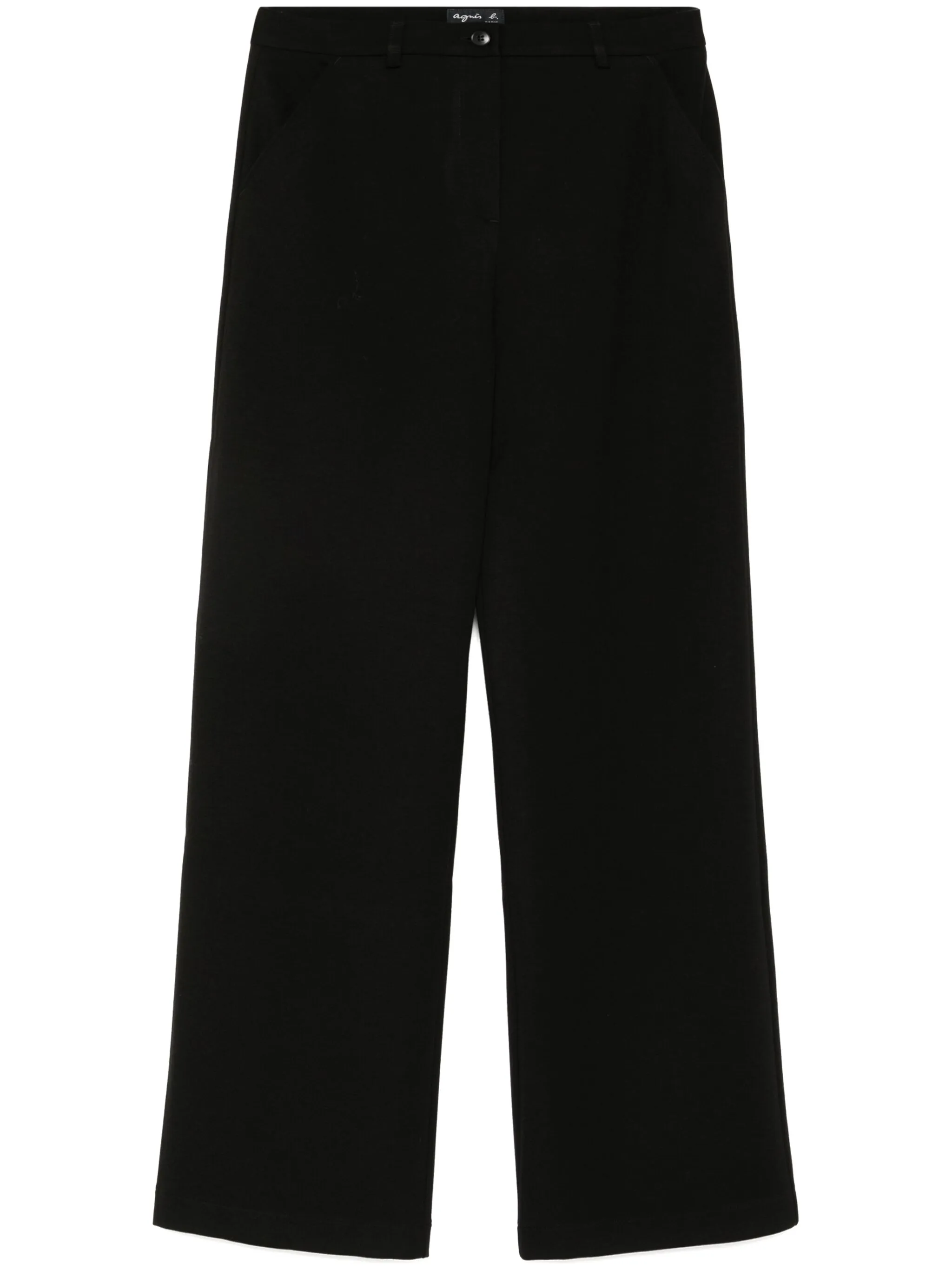 

Брюки из эластичного материала Agnès B., черный