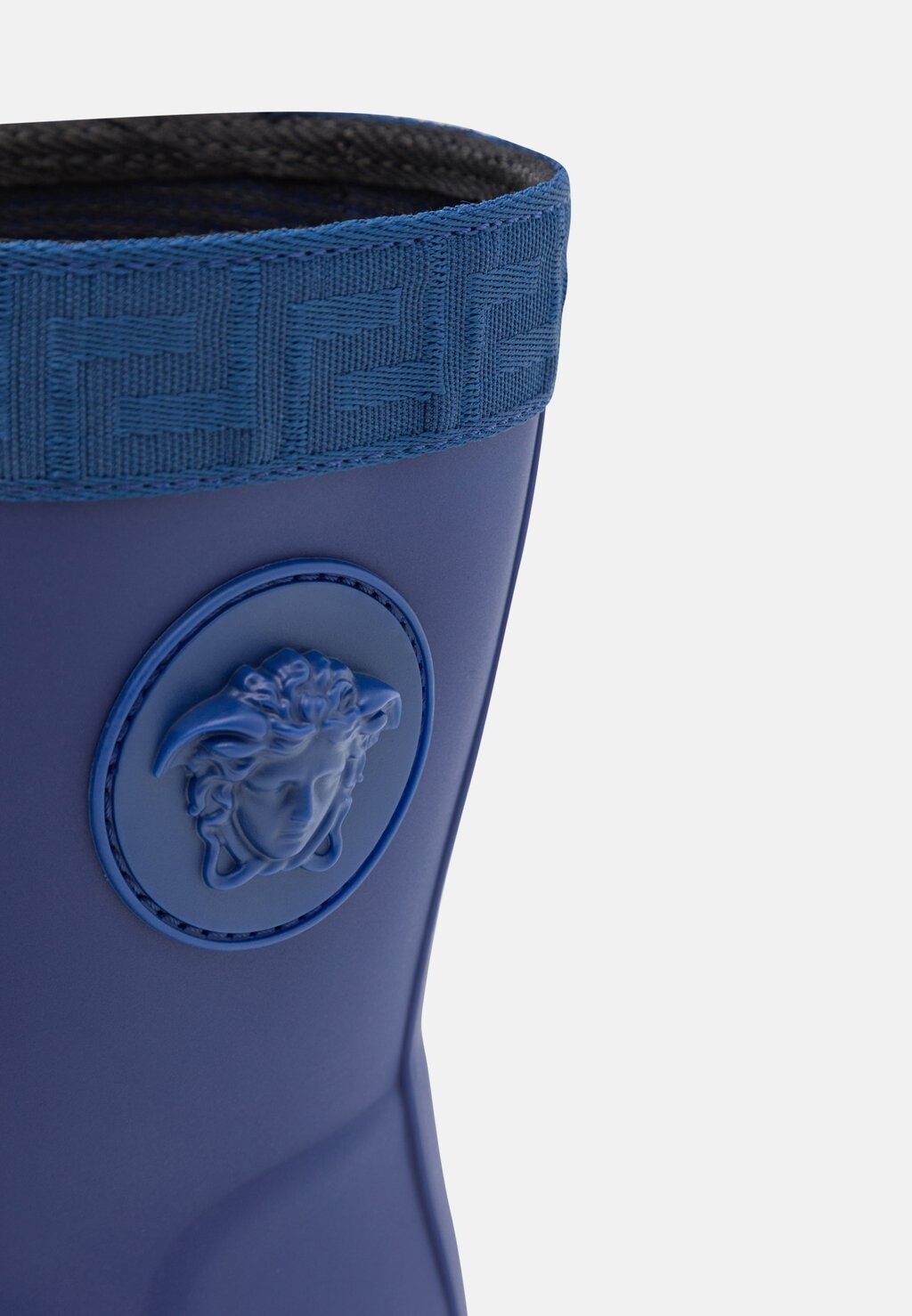 Резиновые сапоги STIVALETTO RAINBOOT BOB NASTRO GRECA UNISEX Versace, синий — фото 4