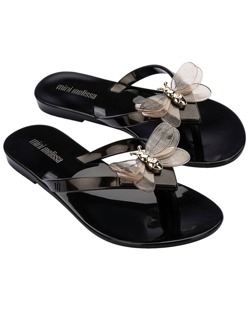 

Мини-шлепанцы Melissa Harmonic Bugs Mini Melissa, черный