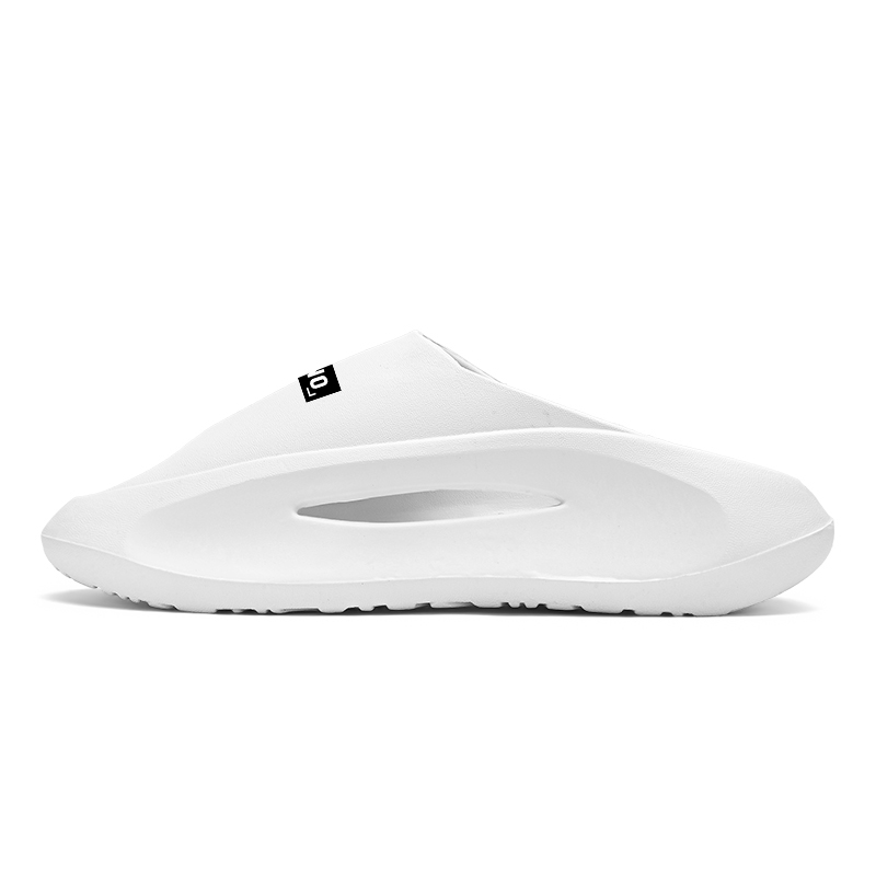 

CariteSport EVA бесшумные нескользящие антибактериальные износостойкие быстросохнущие шлепанцы унисекс белые, цвет White