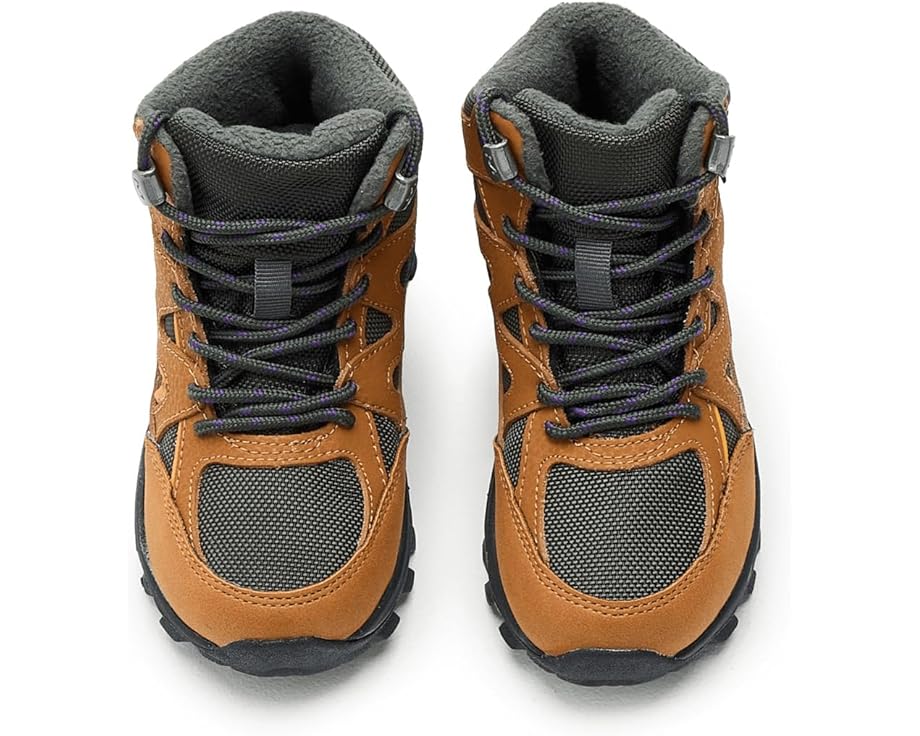 Детские треккинговые ботинки Merrell Moab Speed 2 Peak Waterproof (Little Kid/Big Kid) Merrell Kids, Tan/Olive — фото 2