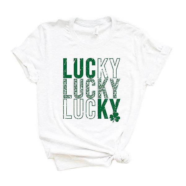 

Футболка Lucky с принтом и эффектом потертостей Simply Sage Market, White, Белый, Футболка Lucky с принтом и эффектом потертостей Simply Sage Market, White