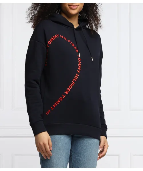 

Толстовка Relaxed fit Tommy Hilfiger, синий