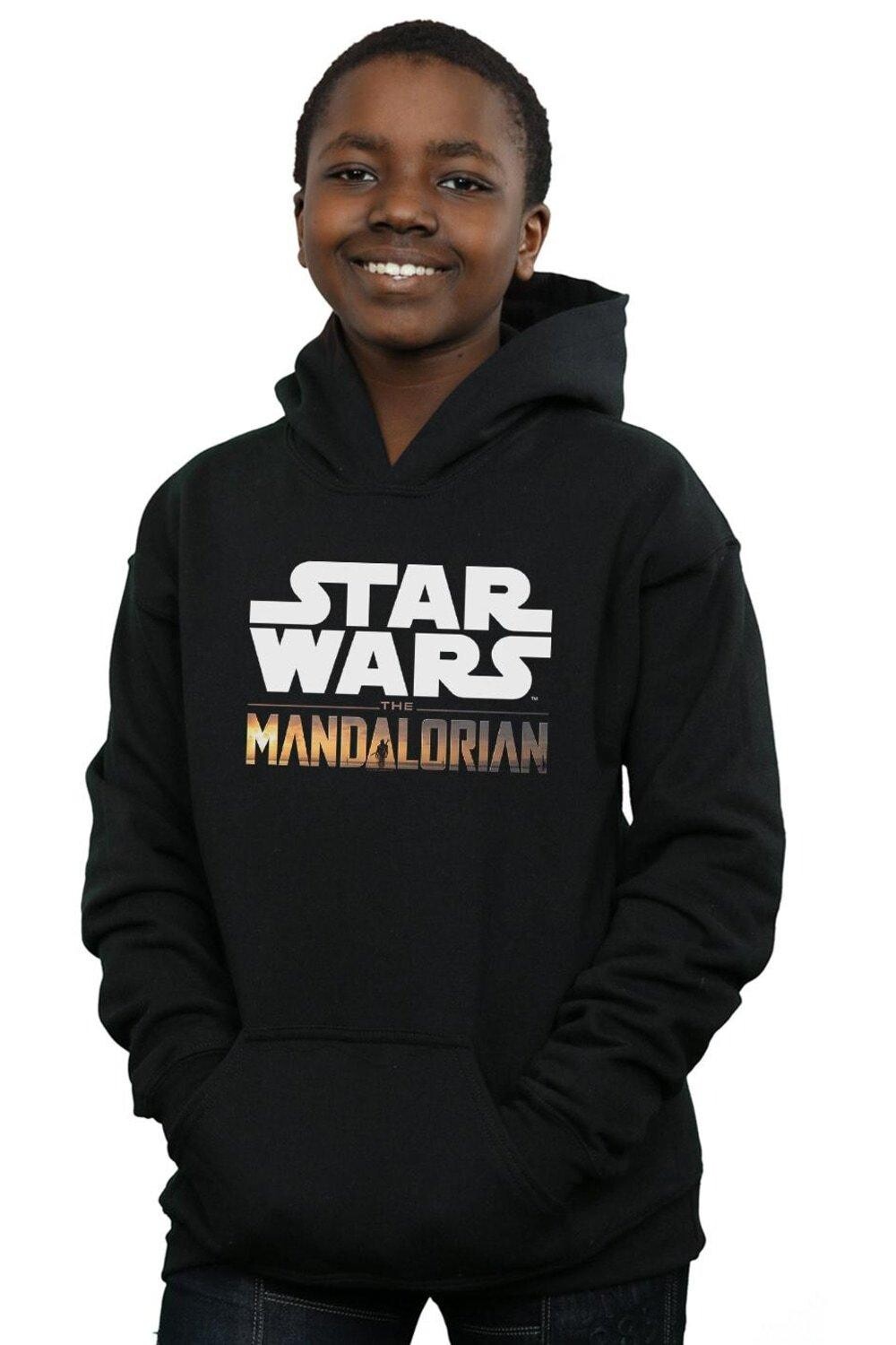 

Толстовка с логотипом «Мандалорец» Star Wars, черный