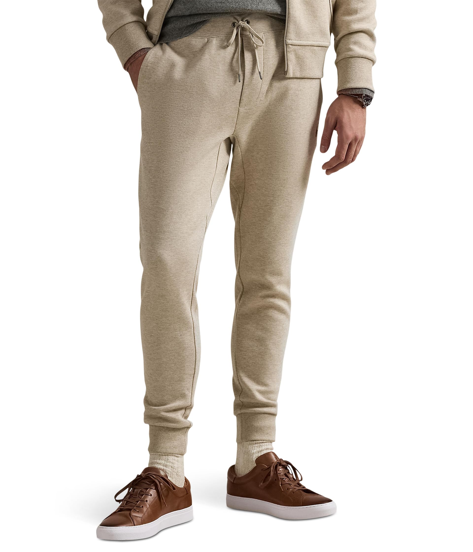

Брюки Polo Ralph Lauren Double-Knit Jogger Pant, цвет Tuscan Beige Heather