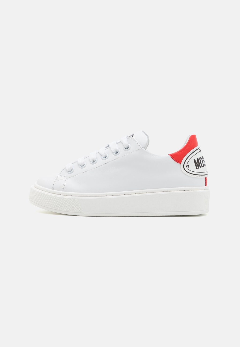 

Кроссовки на шнуровке UNISEX MOSCHINO, белый